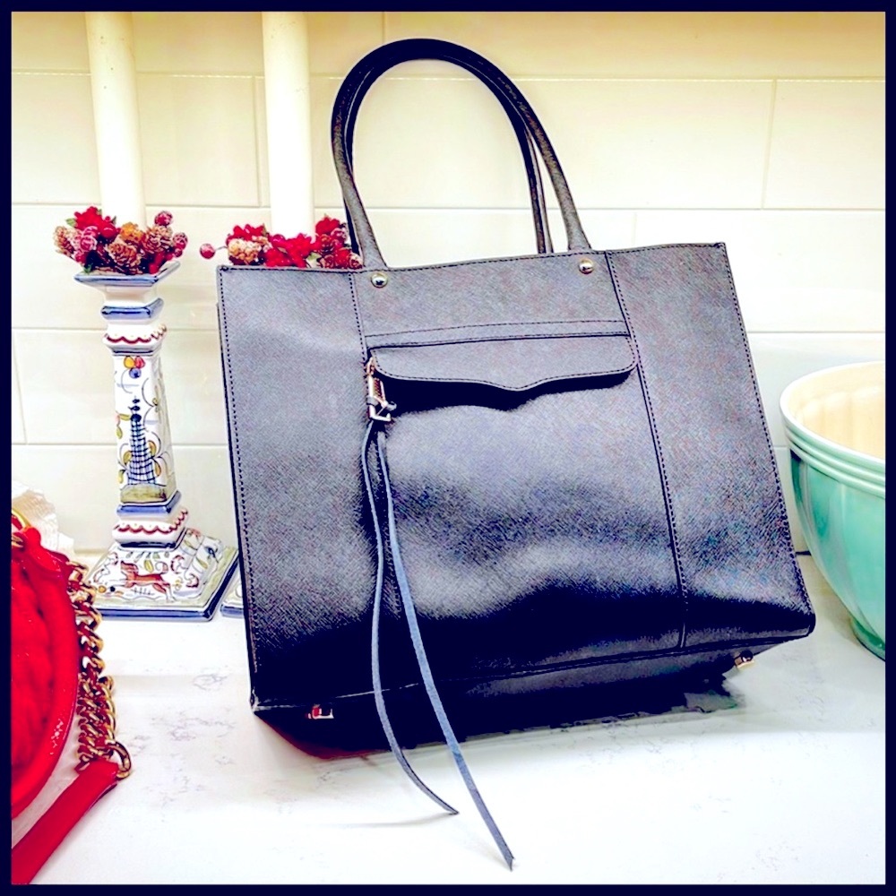 Rebecca Minkoff MAB Saffiano Leather Tote - Picture 3 of 14